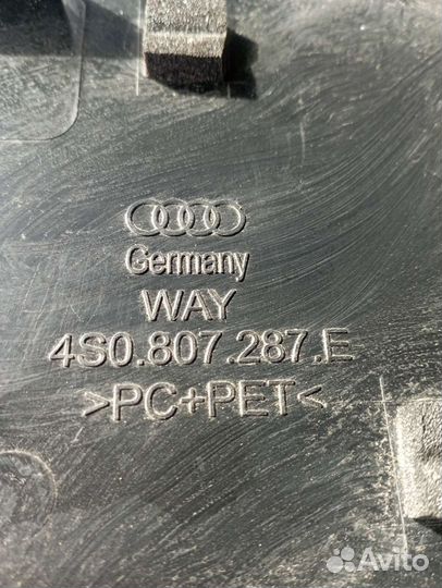 Audi R8 4S Крепление номера