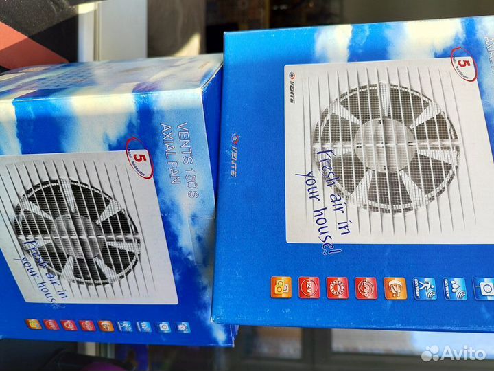 Вентилятор Vents 150s axial fan