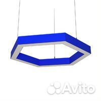 Светильник светодиодный шестиугольник 60В