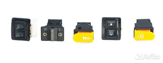 Кнопки руля Honda Dio AF18/ Honda Tact AF16 (5шт)