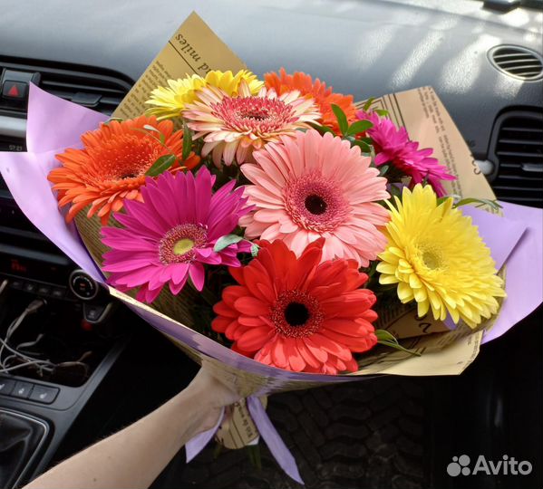 Букет из гербер