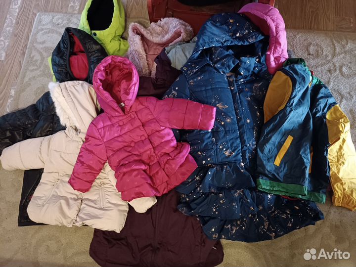 Товарный остаток детской верхней одежды