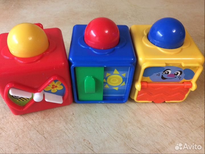 Кубики fisher price