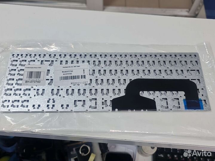 Asus x507 клавиатура