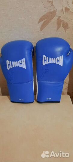 Перчатки боксёрские кожа новые 10унций