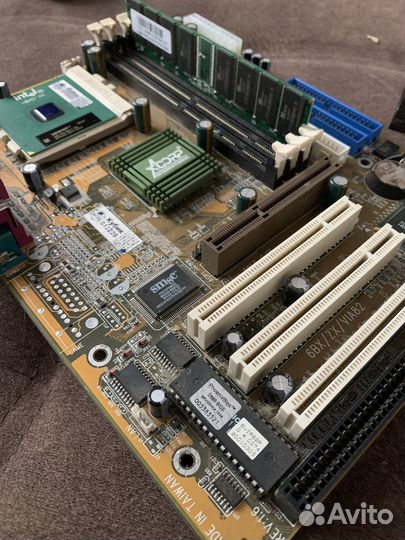 Ретро материнская плата 6BX/ZX/VIA82