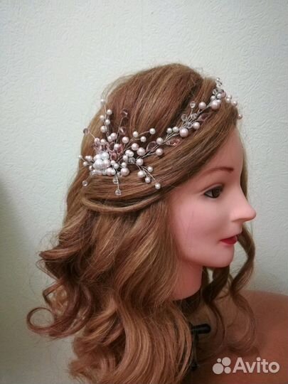 Венок в прическу