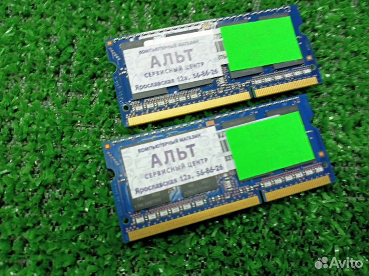 Оперативная память SO-dimm ddr3 4gb 1600mhz