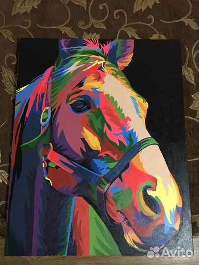 Готовая картина по номерам