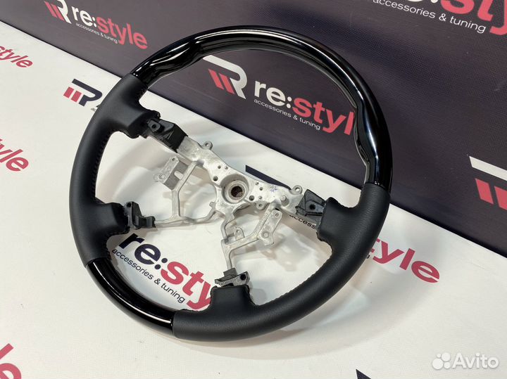 Руль Toyota Land Cruiser 100 Черная косточка