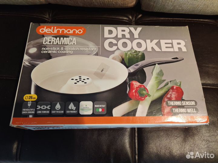 Сковорода-жароварка Delimano (Италия) д.26см