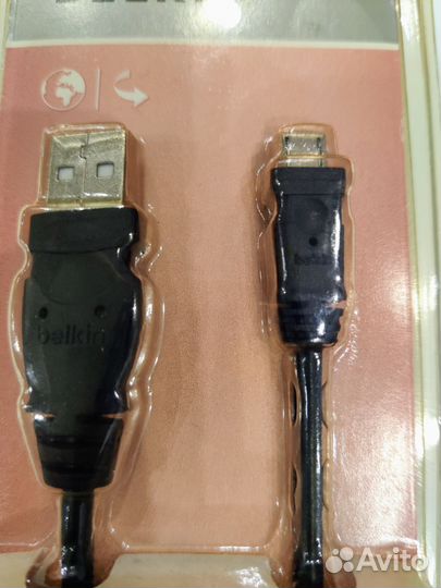 Компьютерный кабель Belkin 1.8 м/ OTG 1м