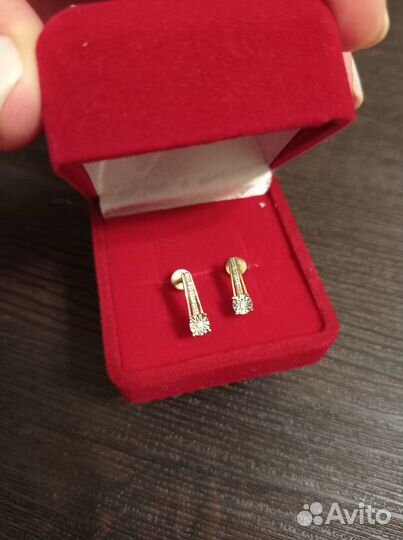 Серьги с бриллиантами