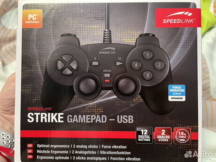 Геймпад (джойстик) speedlink strike 6535