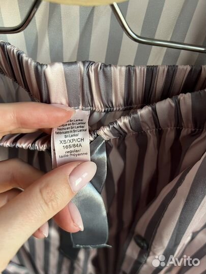 Домашний костюм в полоску victoria secret новый