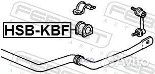 Втулка переднего стабилизатора d30 honda elysio