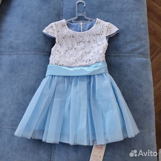 Нарядное платье для девочки 92