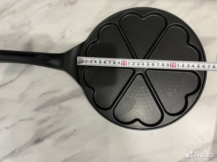 Сковорода блинница/для оладий в форме сердец