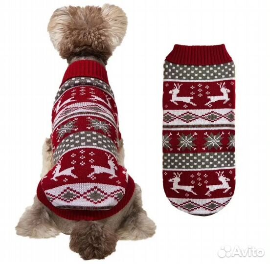 Z57. Зимний свитер для собак 34см
