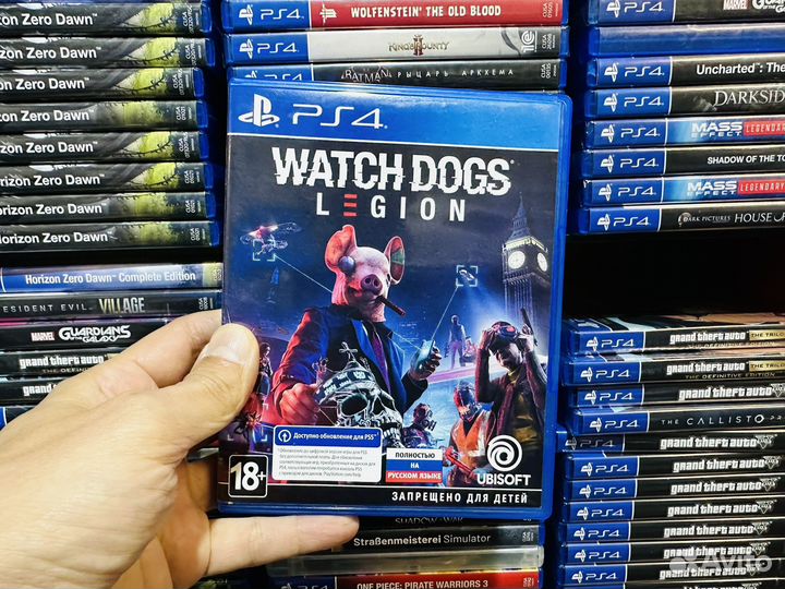 Watch dogs legion ps4 диск