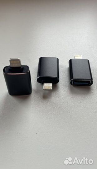 Переходник OTG Apple Lightning to USB