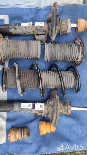 Амортизаторы, пружина, пыльники skoda oktavia a7