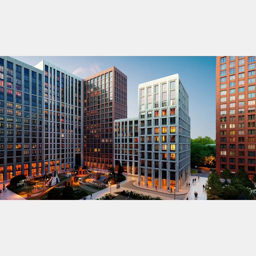 1-к. квартира, 61,6 м², 9/18 эт.