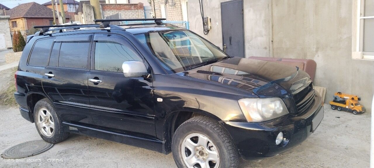 Toyota Kluger: фото из отзыва