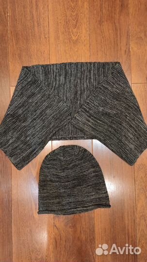 Комплект шапка и шарф