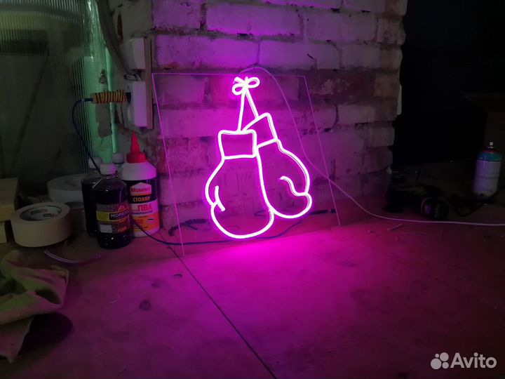 Неоновая вывеска, Гибкий LED неон