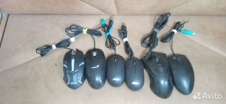 Клавиатура и мышка для компьютера USB, PS2