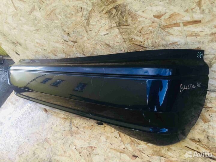 Бампер задний рестhardtop Toyota Vista SV40 Чёрный