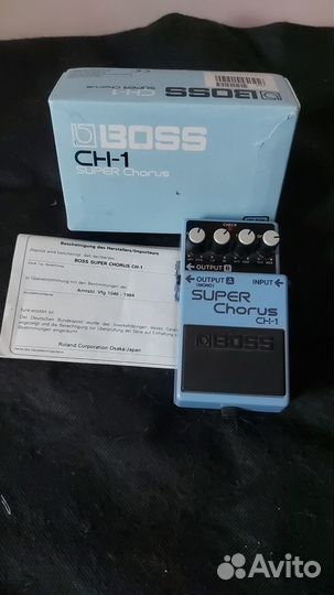 Педаль для гитары Boss CH- Super Chous1