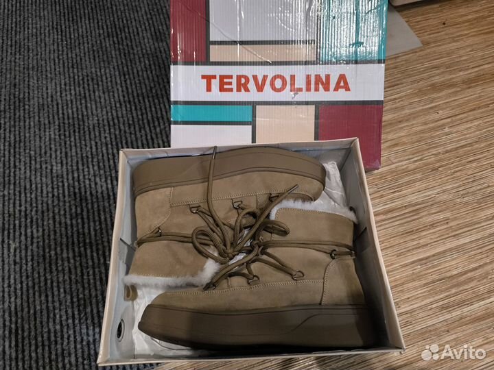 Ботинки зимние tervolina 37, 38