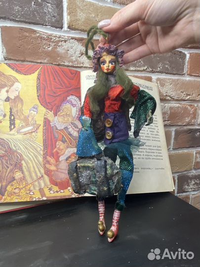 Ватная игрушка