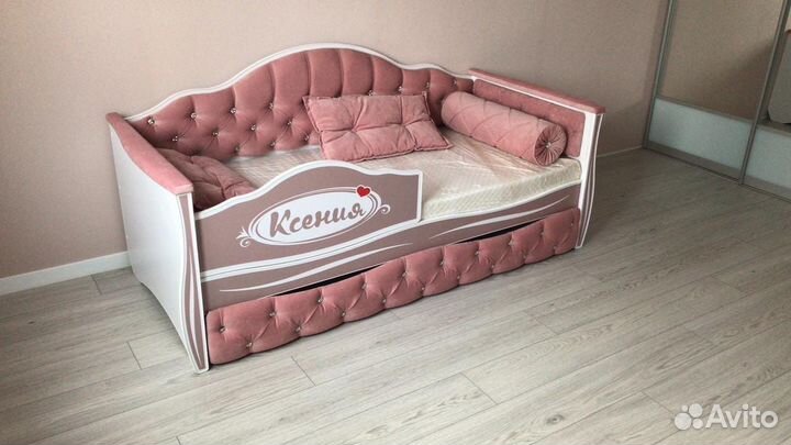 Детская кровать/кровать диван/каретная стяжка