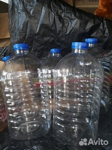 Бутыль Пластиковая 5л и 2л для Пищевых Продуктов