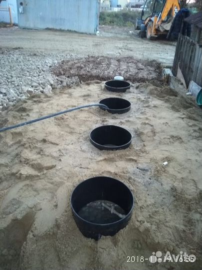 Автономная канализация на 40 человек, 8,0 м3