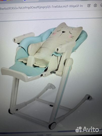 Стул для кормления Amarobaby Rocking Baby Мятный