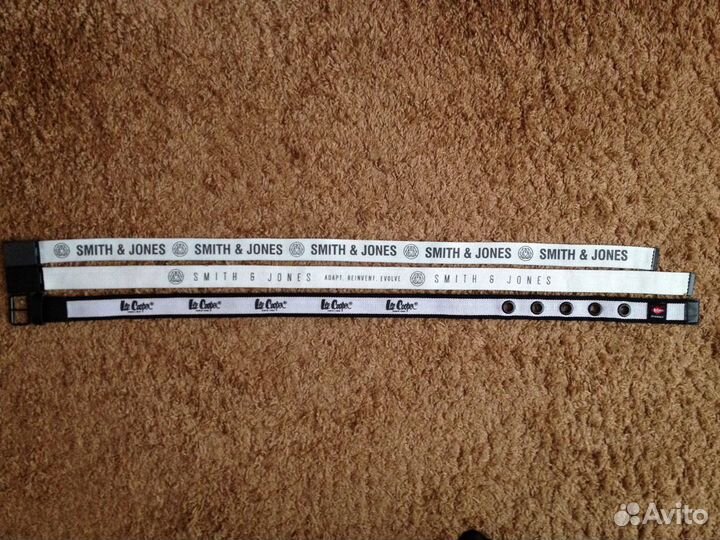 Ремень джинсовый Lee Cooper, Smith&Jones,обмен