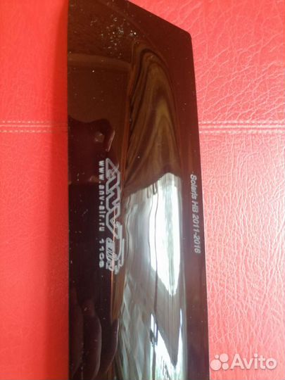 Дефлекторы для окон хендай солярис хэтчбек