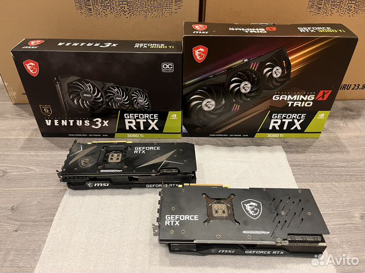 Видеокарта geforce RTX ventus 3X 3080ti