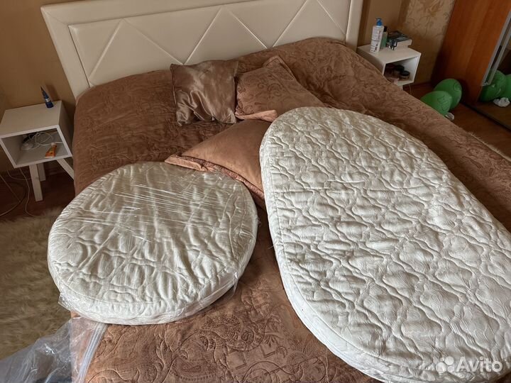 Матрас детский для круглой и овальной кроватки