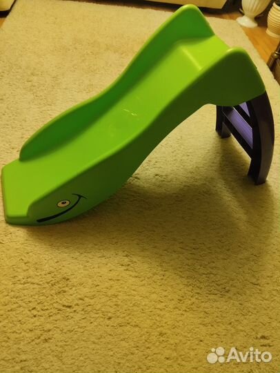 Детская горка пластиковая для дома бу