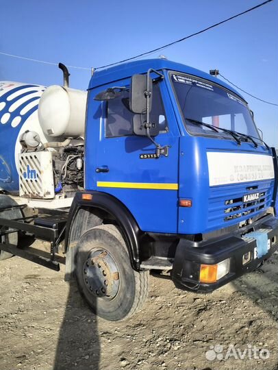 Автобетоносмеситель КАМАЗ 65115, 2013