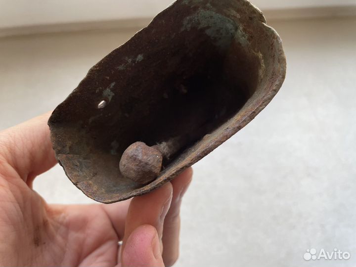 Старинный коллкольчик 19 век с коровы