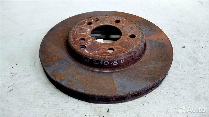 Диск тормозной вентилируемый передний mersedesben