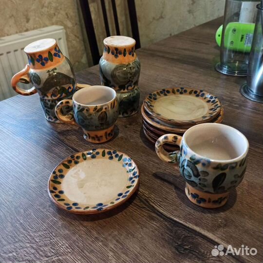 Чайный или кофейный сервиз СССР ретро винтаж