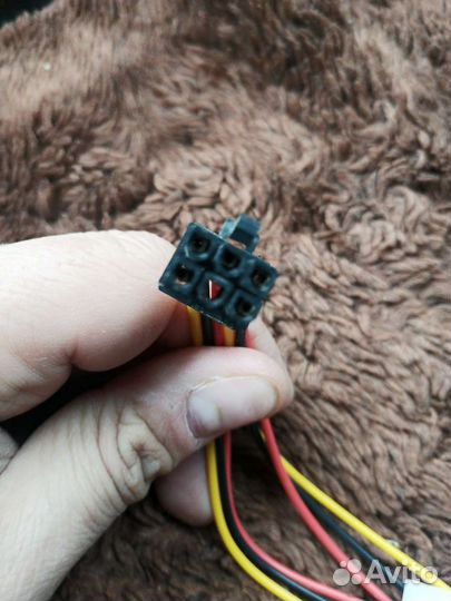 Разветвитель 2 Molex на 6 Pin