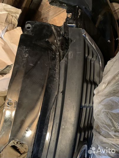 Передний бампер priora 2 с решетками